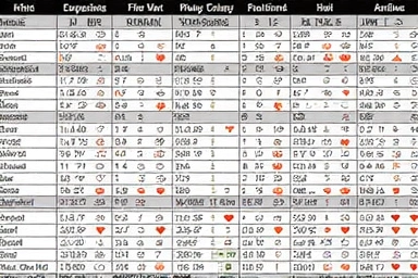 Blackjack Basic Strategy Chart