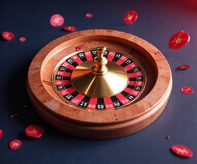 Social casino roulette wheel game icon